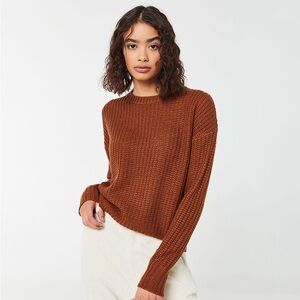 Ardene Burgundy Knit Sweater (size small)